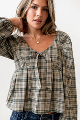 Smith Plaid Blouse