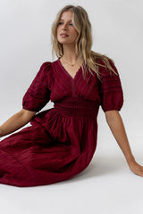 Tammia Ric Rac Midi Dress