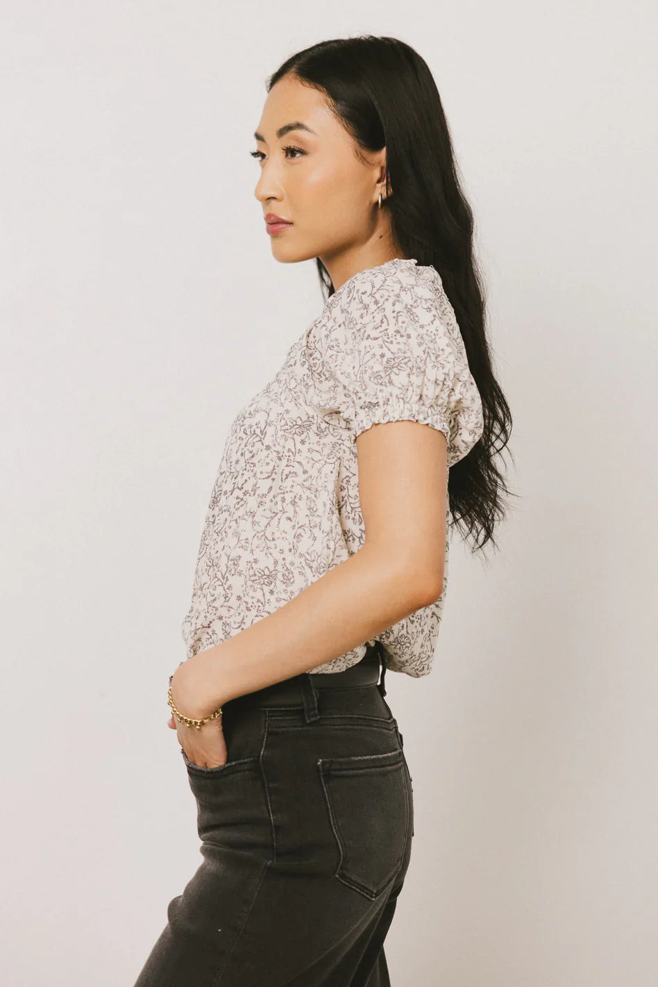 Shay Abstract Blouse