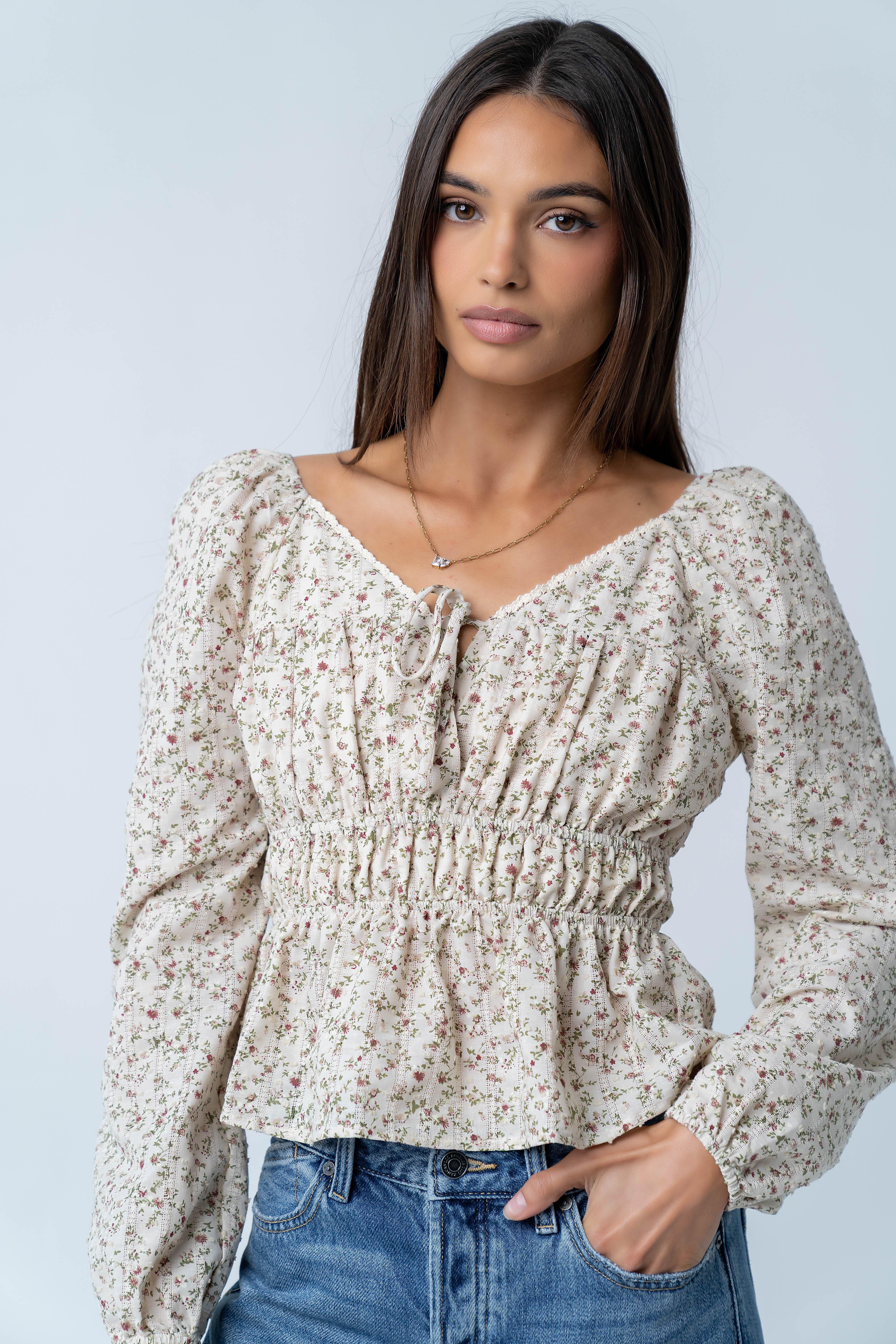 Karrie Floral Blouse