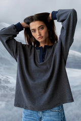 Skye Oversized Striped Top